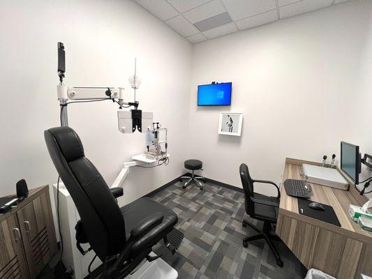 Eye Exam Room at Stanton Optical Store Houston TX 77055