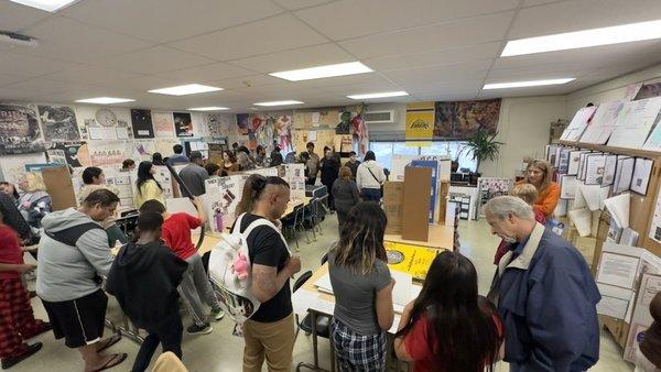 Mr oasahs classroom on open house