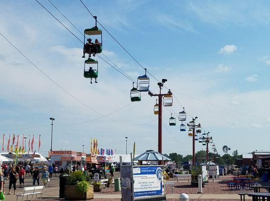 Nebraska State Fair - Above The Midway