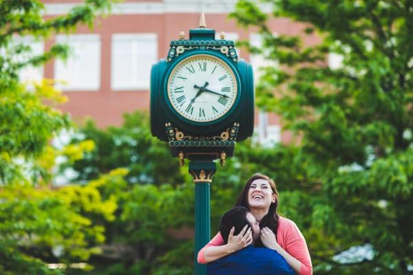 Engagement photoshoot in Lancaster, PA