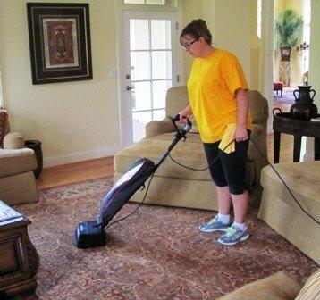 Thorough vacuuming