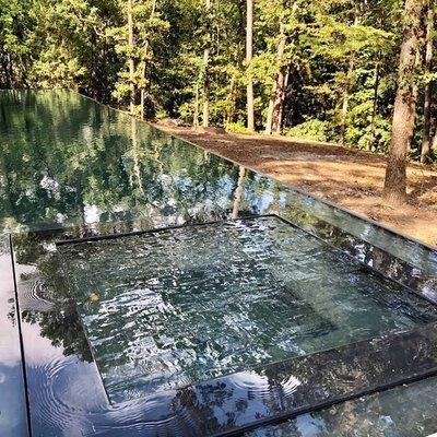 Infinity Pool at a Family Ranch in Mineola