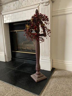 Fireplace tile