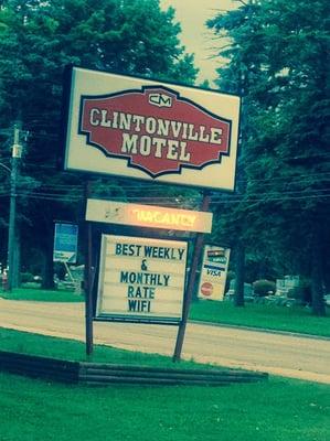 Motel Front SIgn