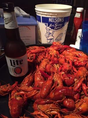 All you can eat Crawfish every Sunday at 4:PM with Live Music