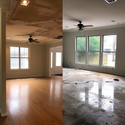 Flooring renovation