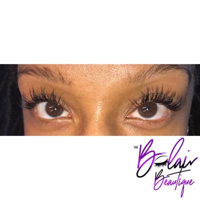 Full Set of Mink Eyelash Extensions