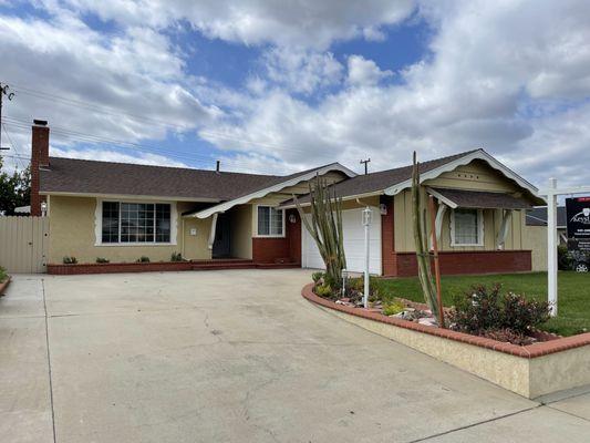 My late aunt and uncle's house in Whittier that Keystone sold.