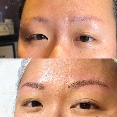 Microblading, permanent makeup