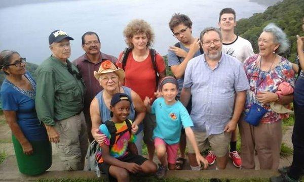 Members of ECI and our sister church La Shekina at the Laguna de Apoyo in Catarina, Nicaragua.