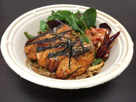 Salmon Yakisoba