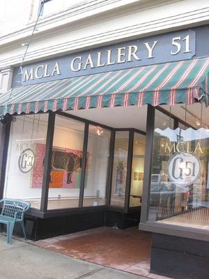 MCLA Gallery 51 from Main St.