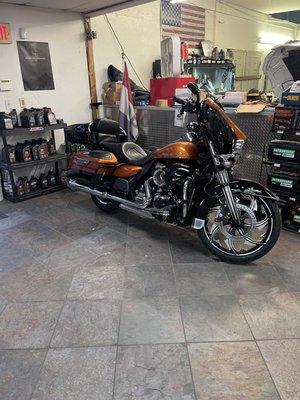 2016 Harley ultra classic upgrades all done in-house