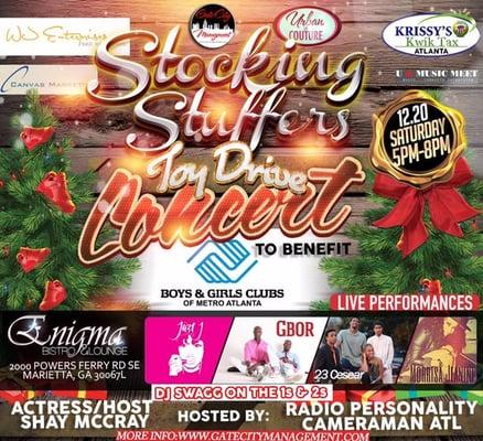 Stocking Stuffer Toy Drive Concert