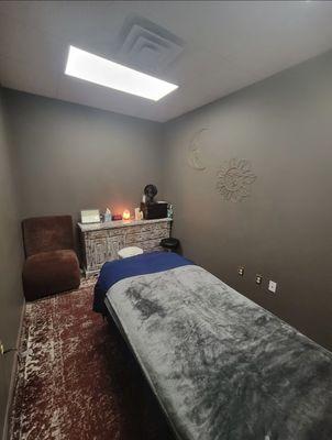 The massage room