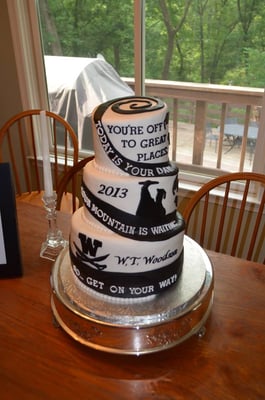 Dr. Suess Graduation Cake