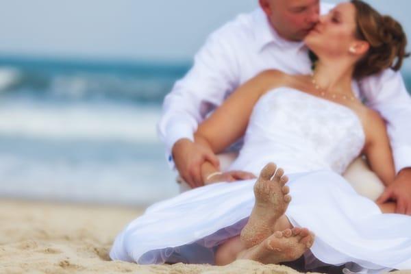 Beach Wedding photograph