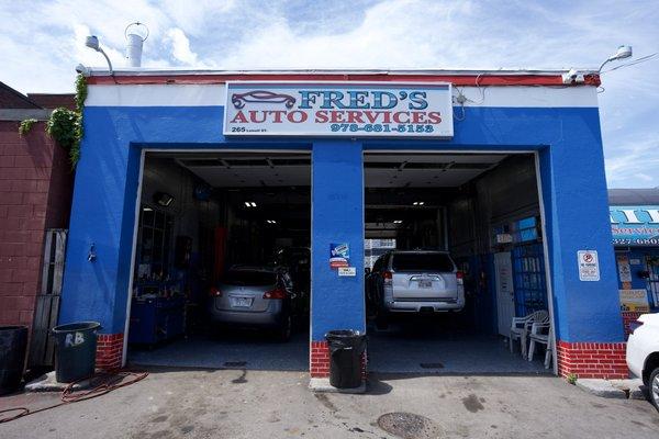 Fred's Auto Repair, Lawrence number 1 mechanic servicing the Merrimack Valley for over 25 years.