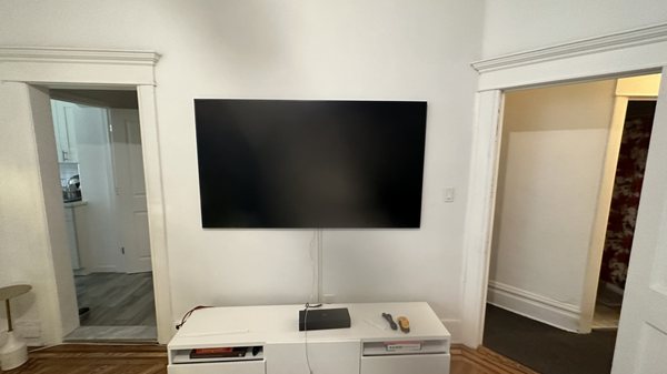 Tv mounting