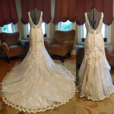 3 point traditional bustle