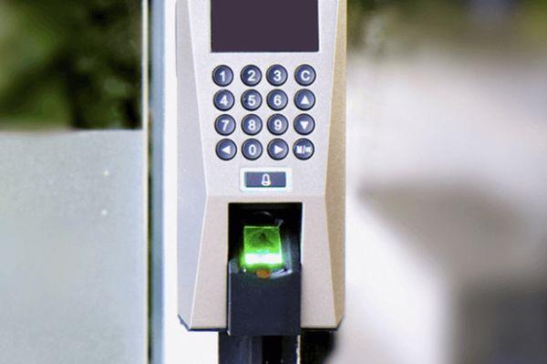 Parking garage access control with biometric