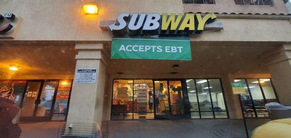 Our local subway business front