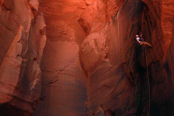 big rappel near zion national park