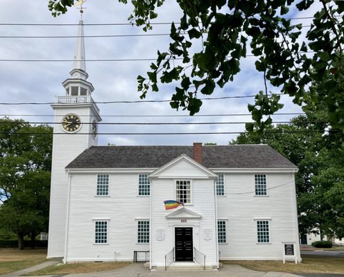 Our meetinghouse, built in 1747, is beautifully simple and spiritually uplifting.