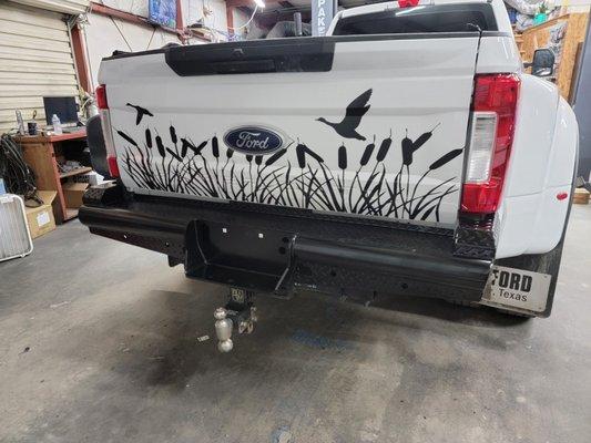 Steelcraft rear bumper replacement