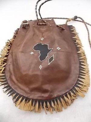 LEATHER WOMEN'S FRINGE PURSE