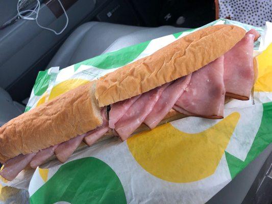 Subway's foot long