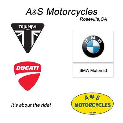 We also carry Triumph Motorcycles in Suite C and BMW Motorcycles in Suite A.