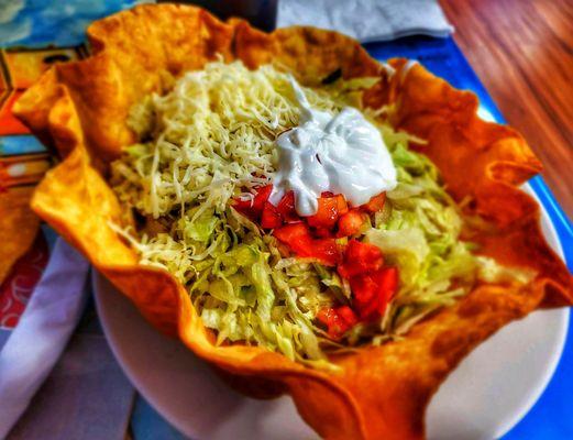 Taco chicken salad