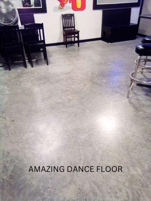 Ample space for Salsa, Line Dancing and just doing your own thing...