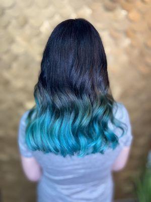 Absolutely love adding color to life and hair