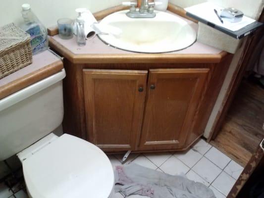 Restore and demo, remove mold , replace full bath complete tile, trim, paint, decorative design tile plus more! DEEP CLEAN