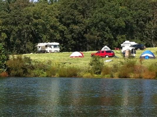 Midwest jeepthing event at sayersbrook. A whole lot of campin' going on!