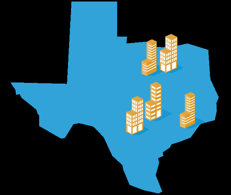 The professionals at Texas Office Advisors help commercial tenants lease office space throughout the State of Texas