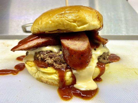 The Smokehouse Burger (June Burger of the Month)