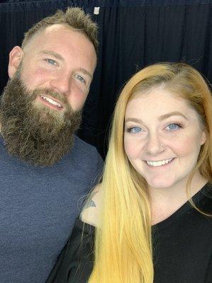 Brendon and Bri are the owners of Ash & Iron Aesthetics. Stop in and explore all of the exquisite options!