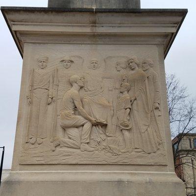 relief created by Charles Dodd 1924 (south)