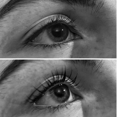 Lash lift - lash tint