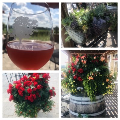 Cranberry wine lemonade