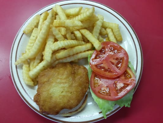 Excellent Chicken Filet Sandwich, the best I had in a long time.