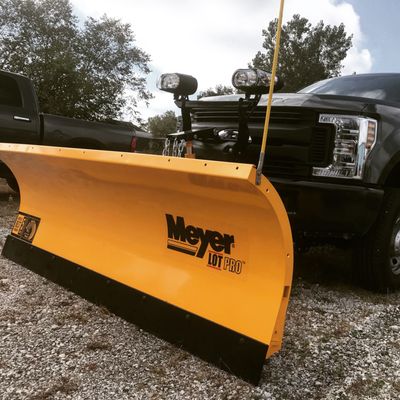 Meyer Lotpro Professional Grade Snow Plow Installed Near Chicago