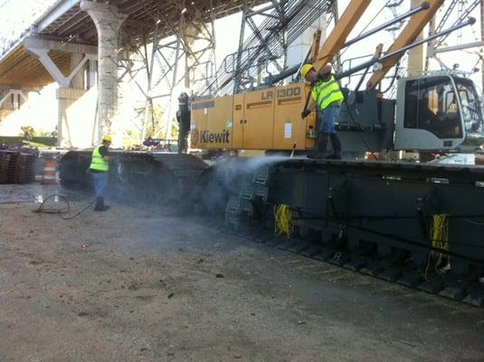 Industrial cleaning