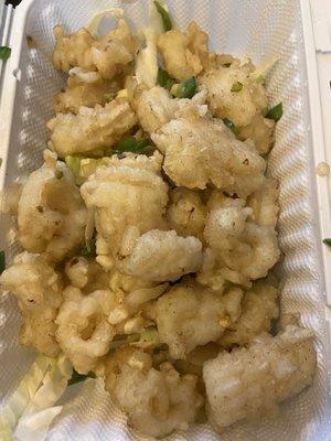 Salt and pepper squid