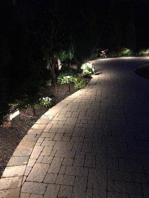 Landscape lighting for your walkways