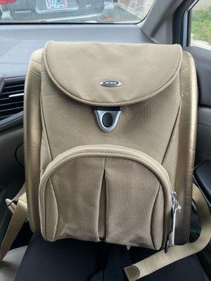 New with tags Gold Tumi backpack