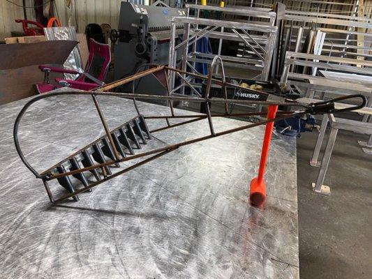 Oyster Dredge in production for LDWF